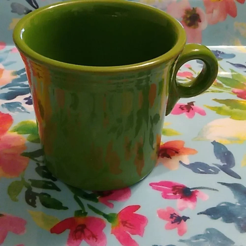 Green Fiesta latte Coffee Cup